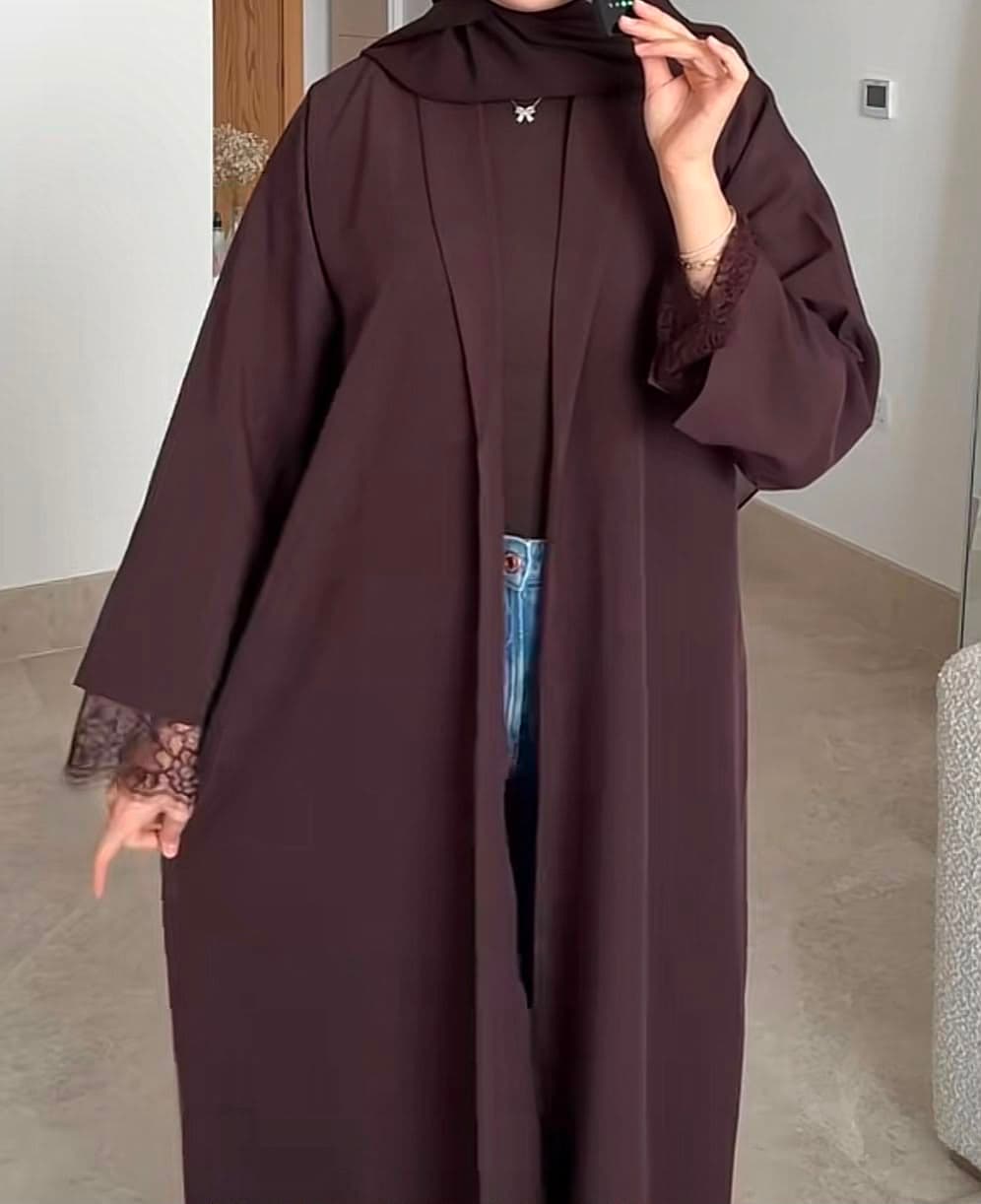 Evening flow abaya