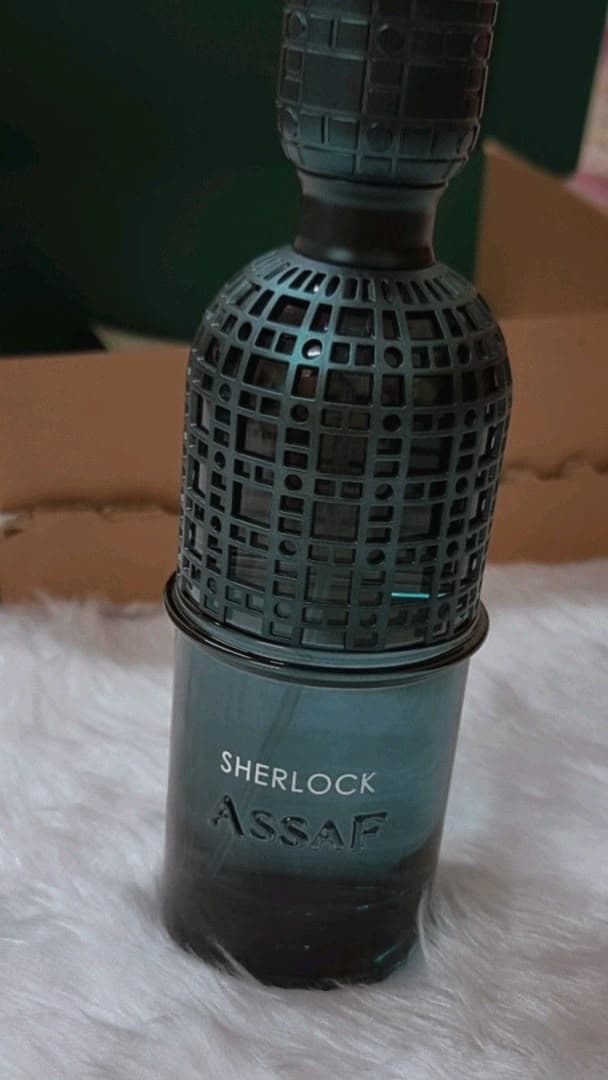 Assaf Sherlock perfume bottle